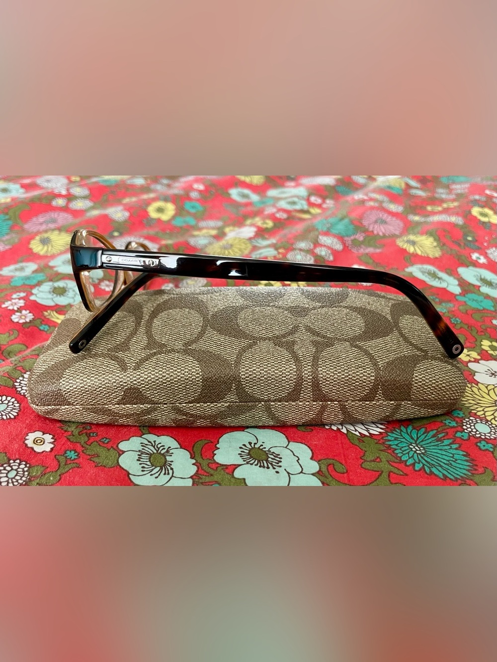 Coach Vintage Darcy Women's Eyeglass Frames in Tortoise - Picture 5 of 5